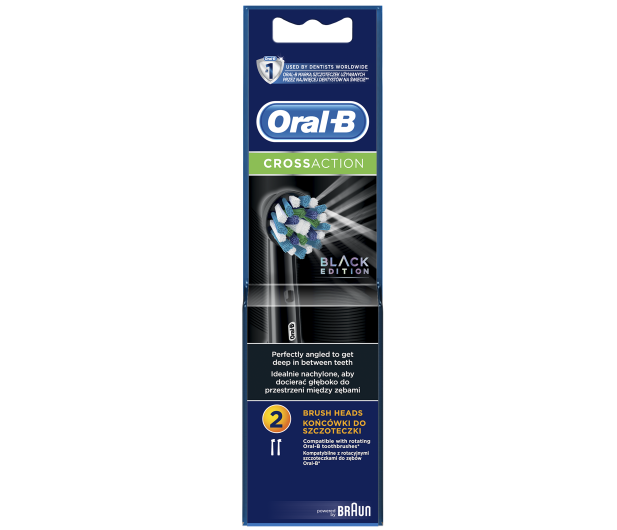 Oral-B KOŃCÓWKI DO SZCZOTECZKI ORAL-B 2SZT CA EB50-2 BK ### - 1389669 - zdjęcie 2